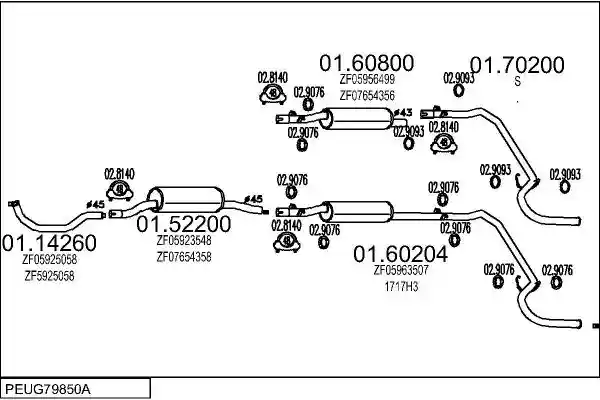 MTS PEUG79850A008230
