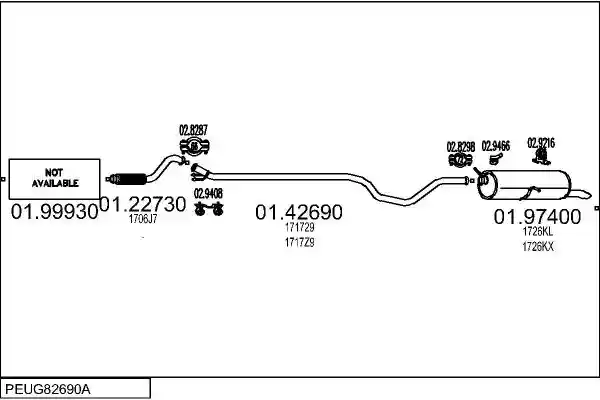 MTS PEUG82690A019341