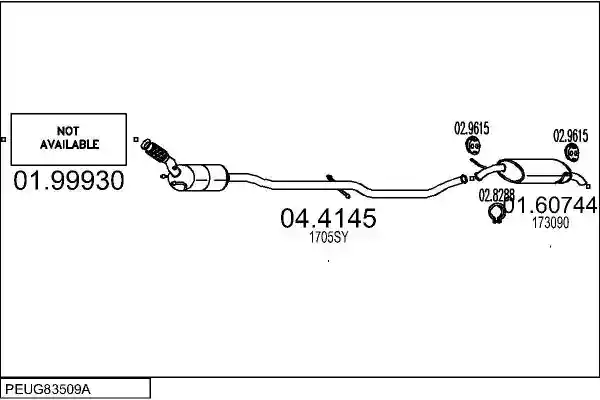 MTS PEUG83509A017849