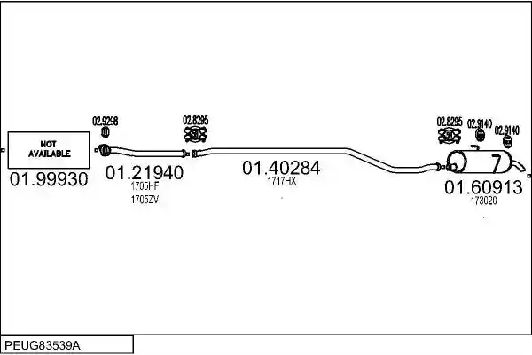 MTS PEUG83539A009466