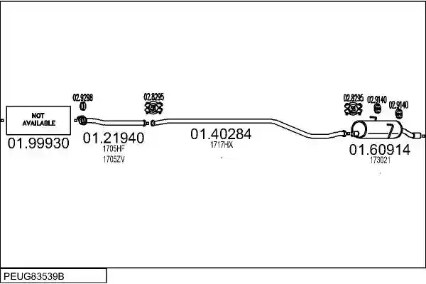 MTS PEUG83539B009466