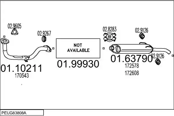 MTS PEUG83808A020204