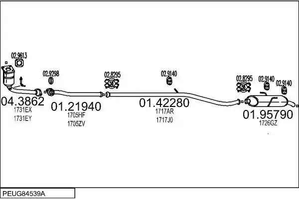 MTS PEUG84539A009466