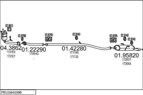 MTS PEUG84539B009466