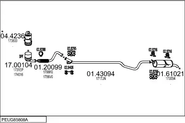 MTS PEUG85808A023383