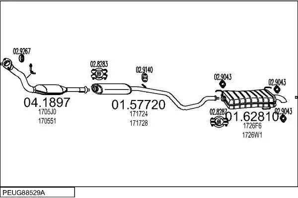 MTS PEUG88529A008399