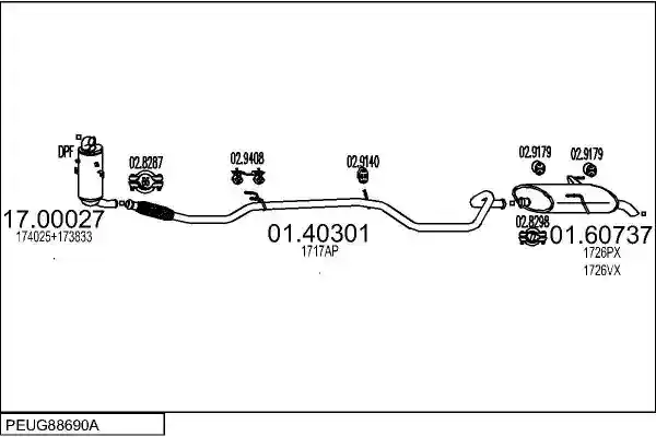 MTS PEUG88690A018107