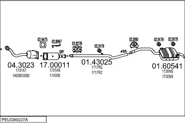 MTS PEUG90227A028828