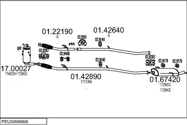 MTS PEUG90690A018106