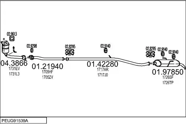 MTS PEUG91539A009465