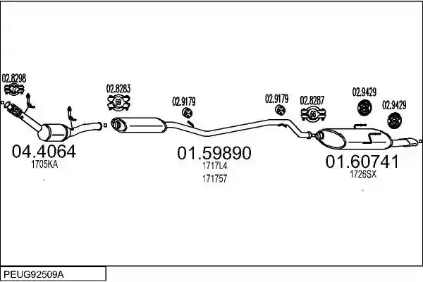 MTS PEUG92509A015557