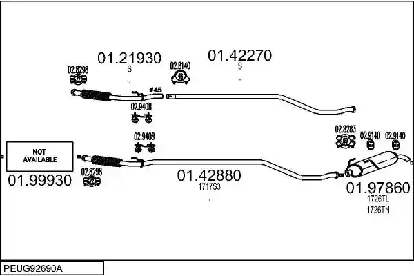MTS PEUG92690A016270