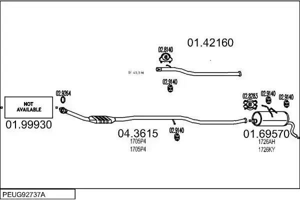 MTS PEUG92737A027169