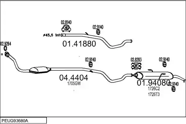 MTS PEUG93680A011424