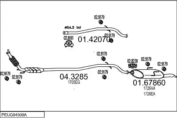 MTS PEUG94509A012246