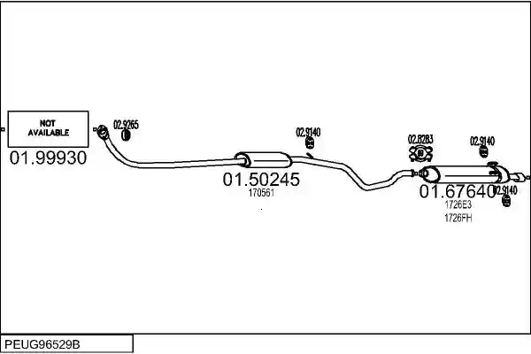 MTS PEUG96529B002476