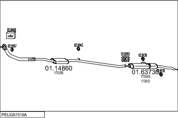 MTS PEUG97519A009231