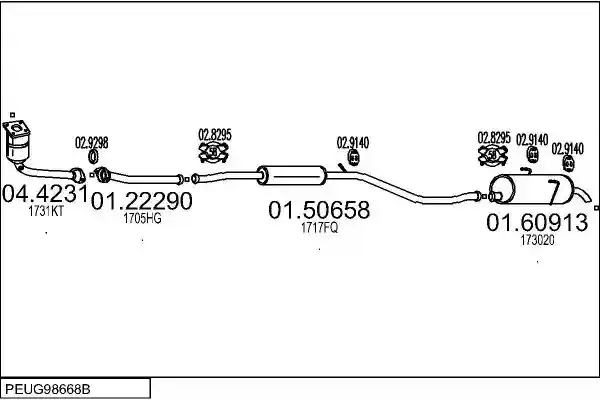 MTS PEUG98668B019881