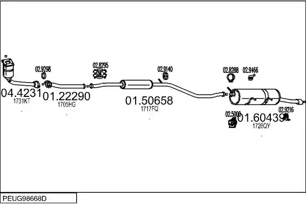 MTS PEUG98668D019881
