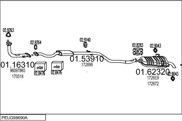 MTS PEUG98690A002468