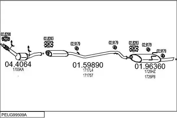 MTS PEUG99509A015558