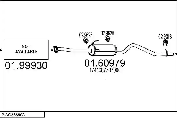 MTS PIAG38850A014758