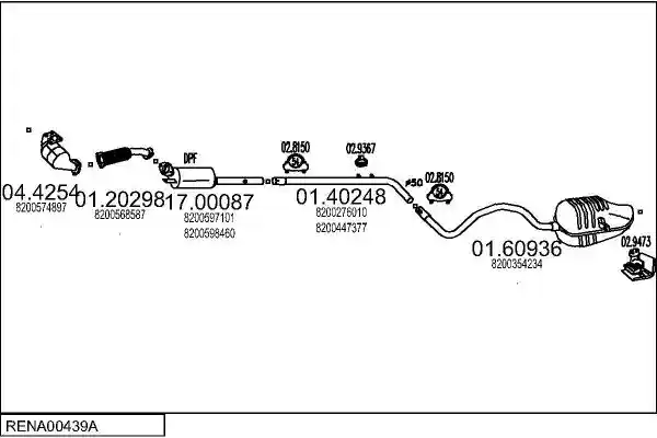 MTS RENA00439A019400