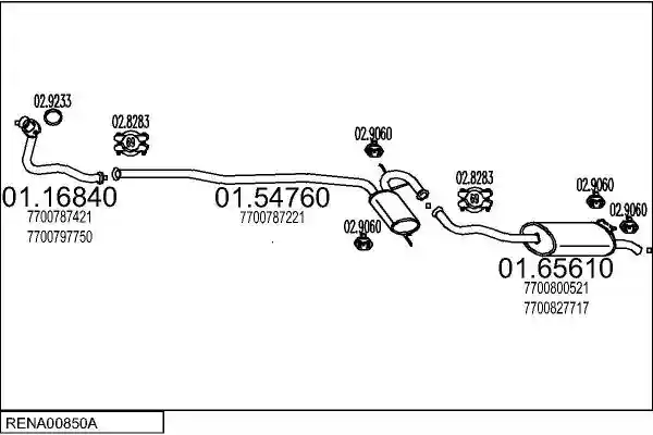 MTS RENA00850A002049