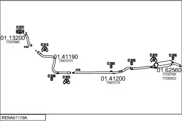 MTS RENA01179A001971