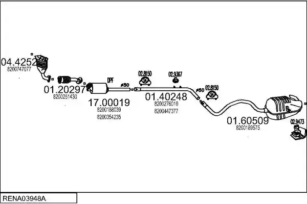 MTS RENA03948A019041
