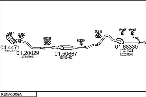 MTS RENA05059A019035