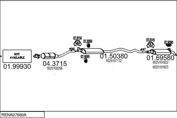 MTS RENA07680A002126