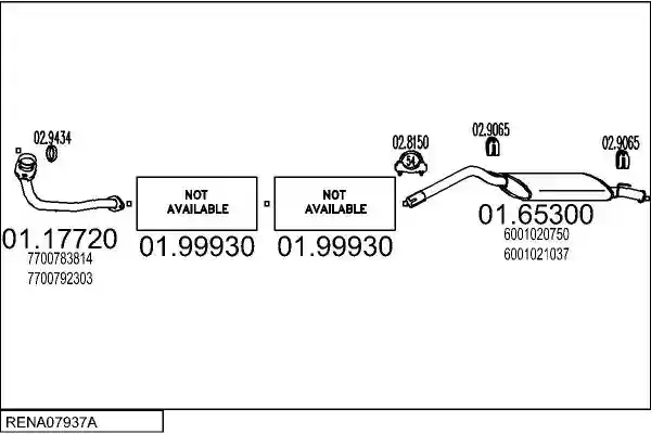 MTS RENA07937A001998