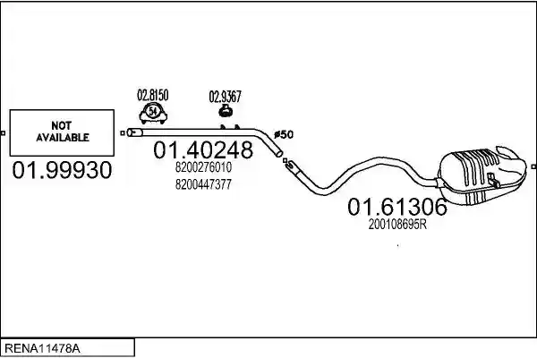 MTS RENA11478A010527