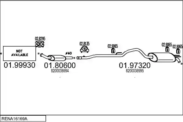 MTS RENA16169A015109