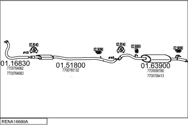 MTS RENA16680A005046