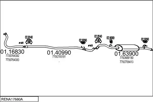 MTS RENA17680A005046