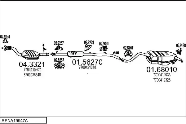 MTS RENA19947A011709