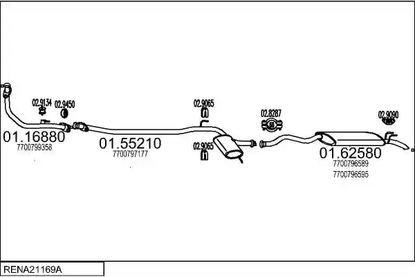 MTS RENA21169A002092
