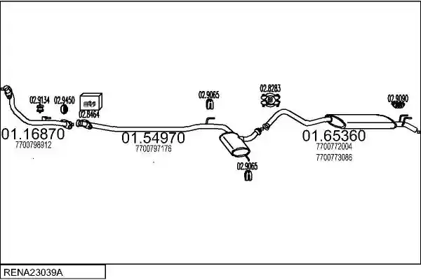 MTS RENA23039A007616