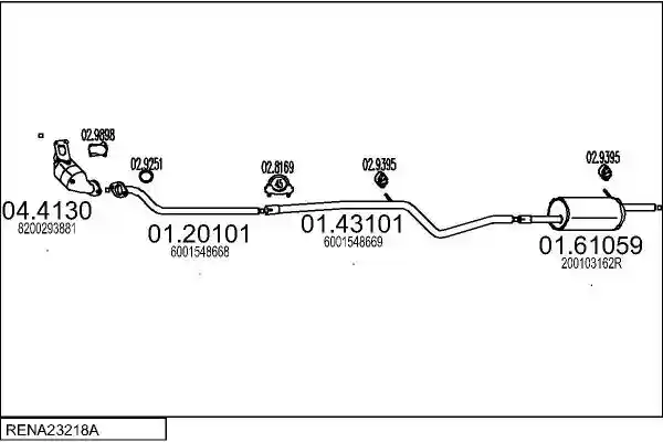 MTS RENA23218A025659