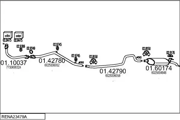 MTS RENA23479A002109