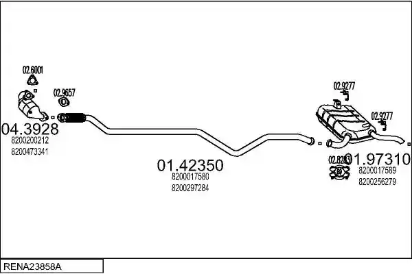 MTS RENA23858A054571
