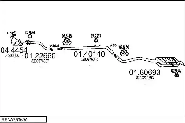 MTS RENA25069A029917