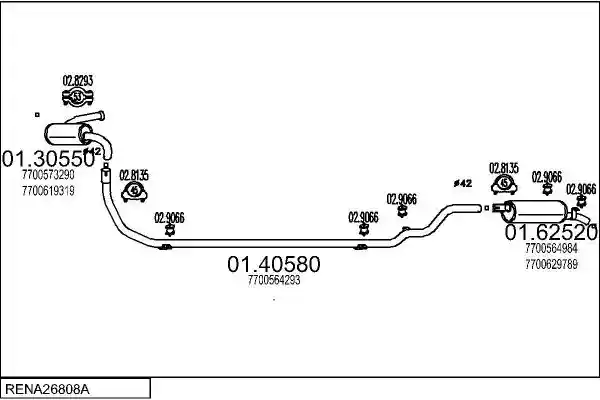 MTS RENA26808A001986