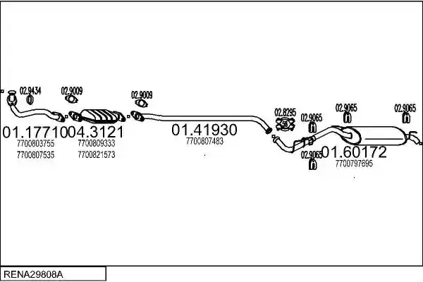 MTS RENA29808A002128