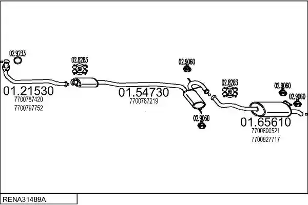 MTS RENA31489A012402