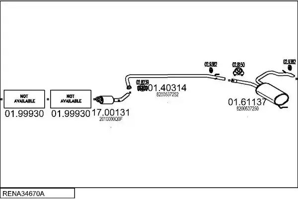 MTS RENA34670A003471