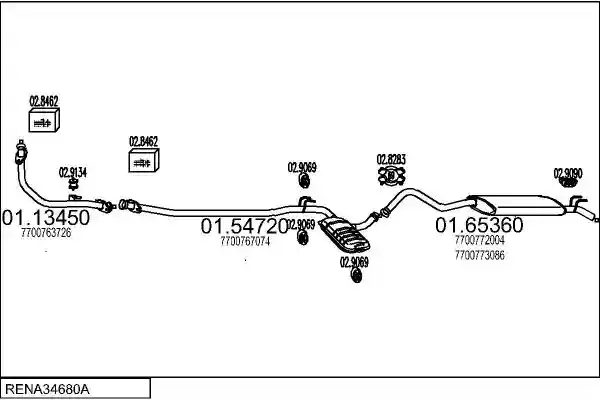 MTS RENA34680A002078