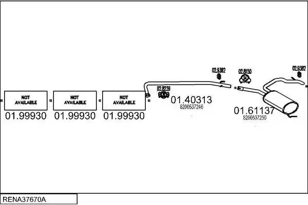 MTS RENA37670A019858